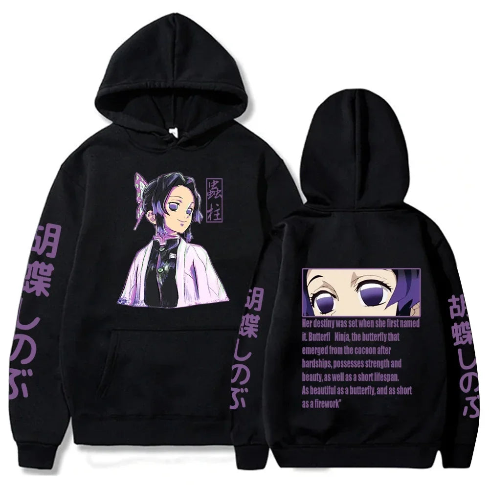 Demon Slayer Graphic Hoodie | Unisex Sports Sweatshirt Hoodies & Sweatshirts - The Eezee Shop