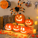 Pumpkins Lamp Halloween Decoration For Home Yard Garden Outdoor Decor Hallowen Horror House Skull Party Props Glow in The Dark - The Eezee Shop