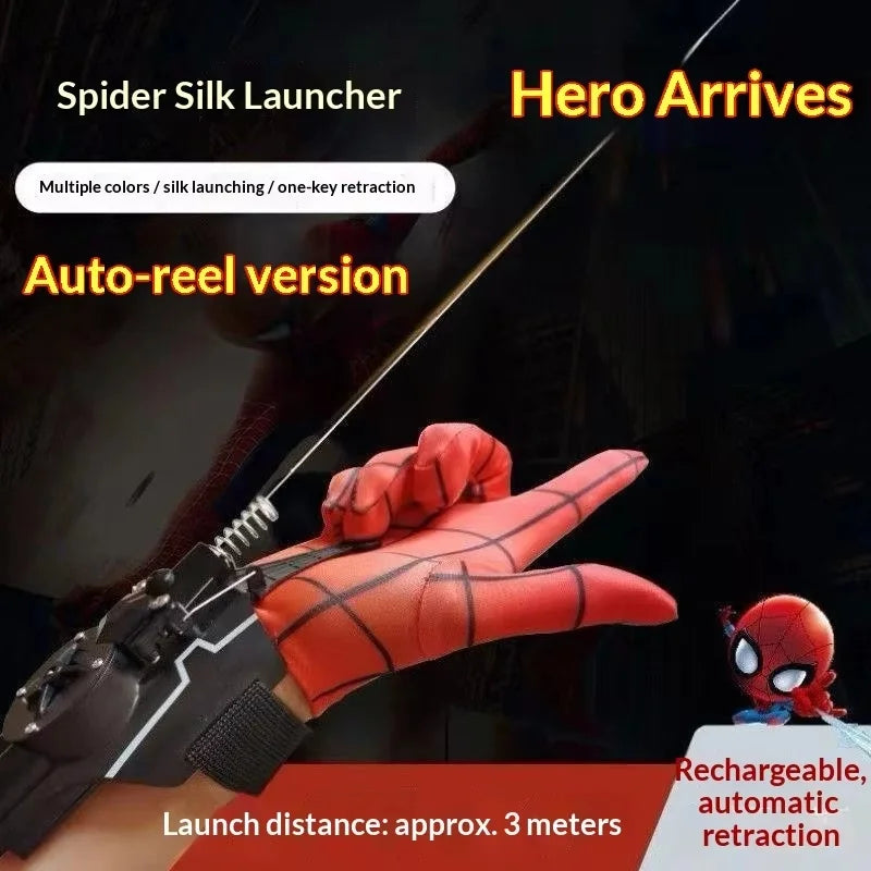 Retractable Web Shooter | Wrist-Mounted Rope Launcher Prop Cosplay Props - The Eezee Shop