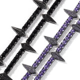 Black Panther Tennis Chain Necklace | Iced Out 5mm CZ Chain Jewelry - The Eezee Shop
