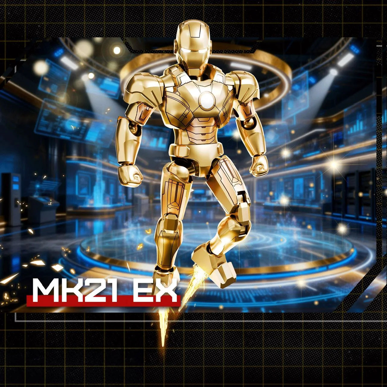 Iron Man Mark 17-24 Model Kit | DIY Armor Action Figure Collectible Figures - The Eezee Shop
