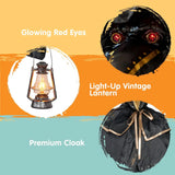 74.8" Animatronic Ghost Doctor | Sound-Activated Halloween Prop Outdoor Halloween Decorations - The Eezee Shop