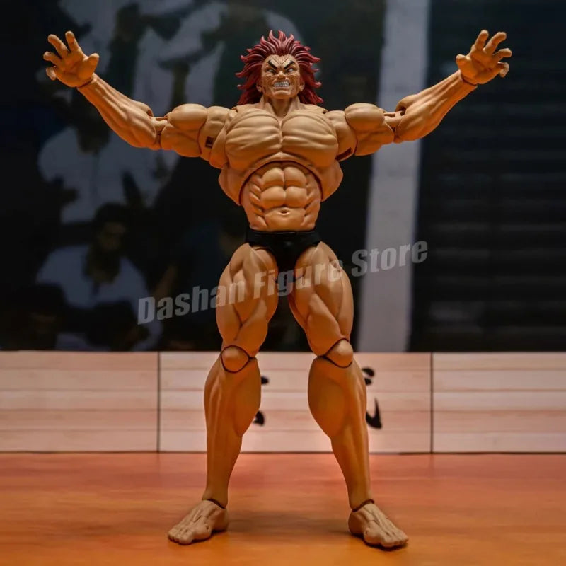Yujiro Hanma Action Figure | Baki Son of Ogre PVC Statue Collectible Figures - The Eezee Shop