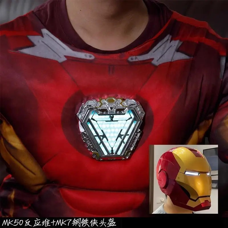 Iron Man Arc Reactor | Wearable LED Chest Light Prop Cosplay Accessories - The Eezee Shop