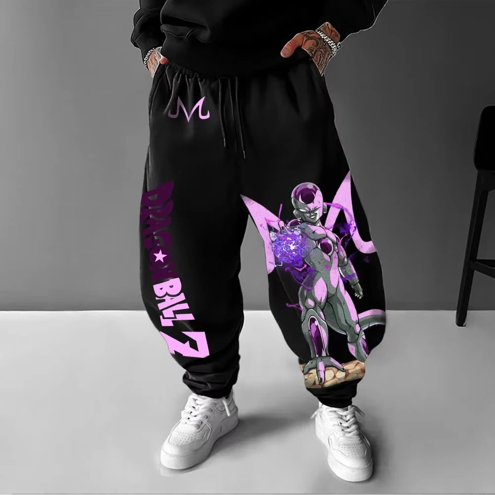 Broly Jogger Pants | Dragon Ball Y2K Anime Sweatpants Joggers & Pants - The Eezee Shop