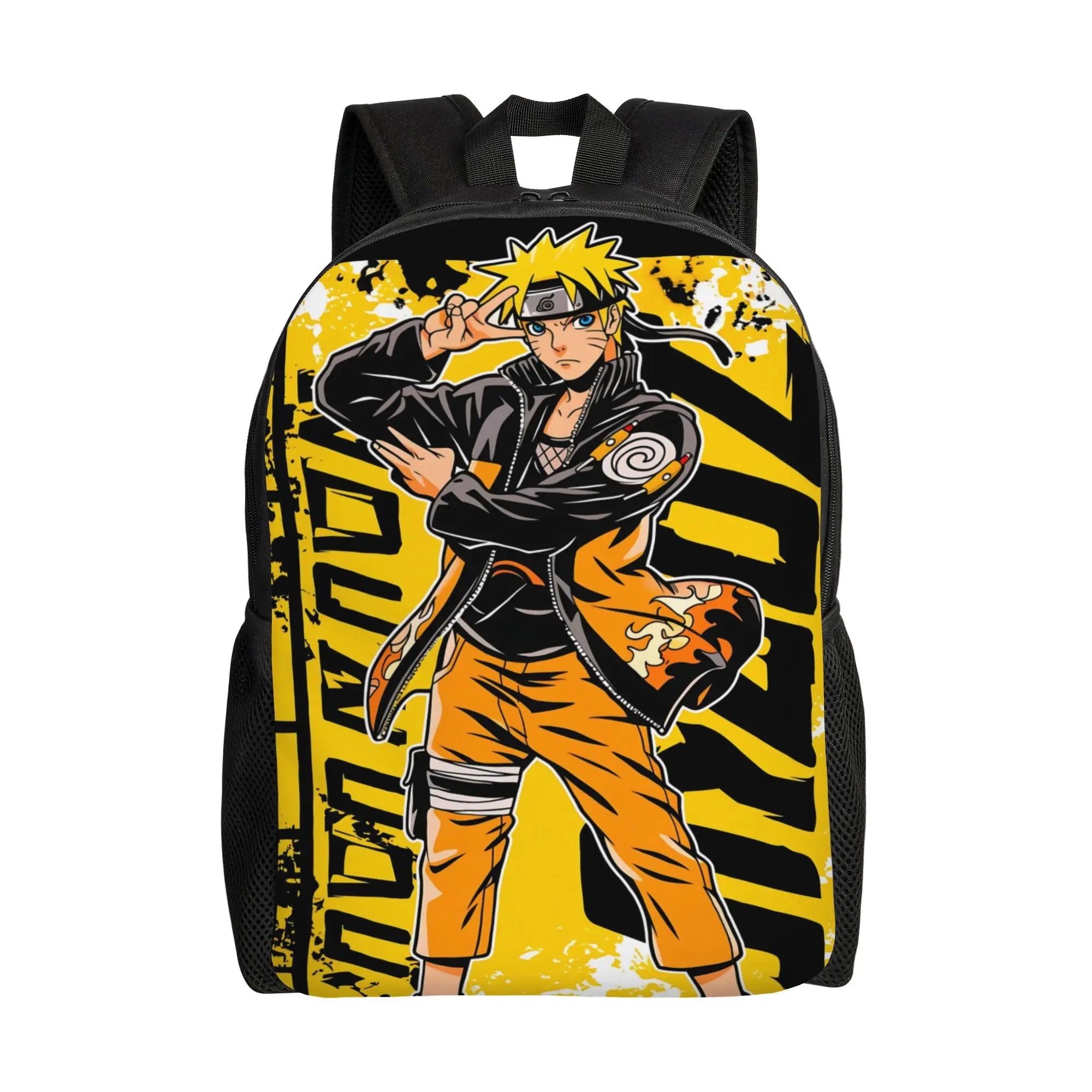 Naruto Kawaii Backpack | Large Capacity Anime School Rucksack Backpacks - The Eezee Shop