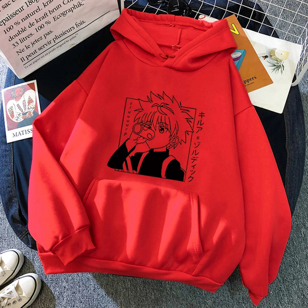 Kurapika Hoodie | Hunter x Hunter Fleece Manga Sweatshirt Hoodies & Sweatshirts - The Eezee Shop