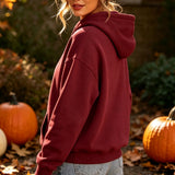 Emotional Support Pumpkin Hoodie | Women's Halloween Sweatshirt Hoodies & Sweatshirts - The Eezee Shop