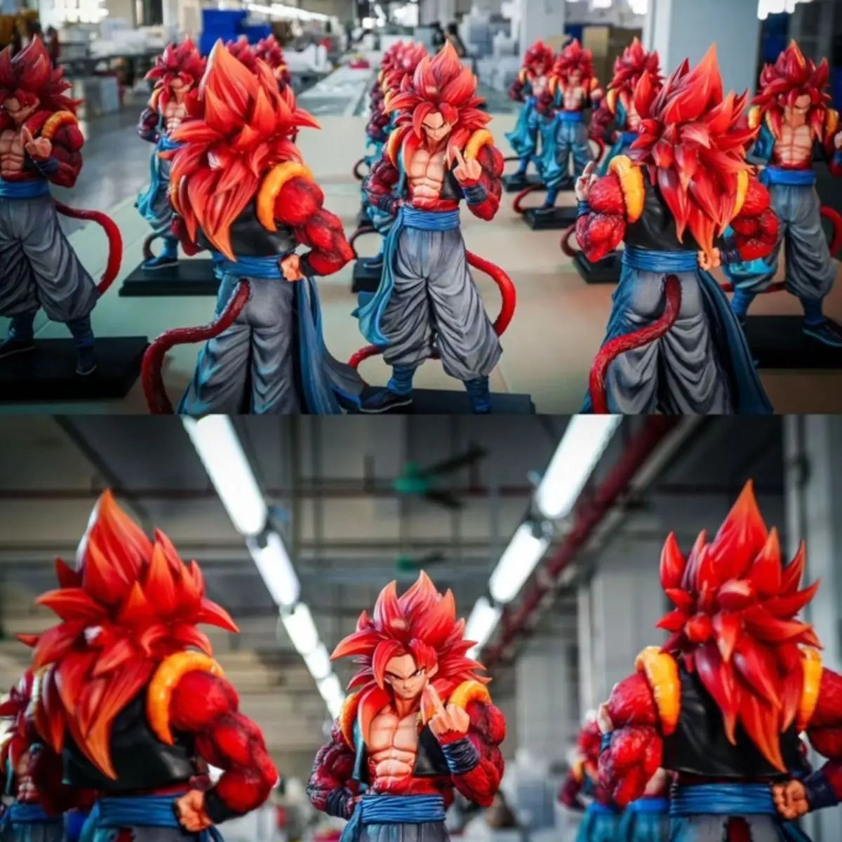 Gogeta SSJ4 34cm Statue | Dragon Ball GT PVC Figure Collectible Figures - The Eezee Shop