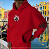 Luffy Gear 5 Hoodie & Pants Set | Red Cotton Tracksuit Outfit Sets - The Eezee Shop