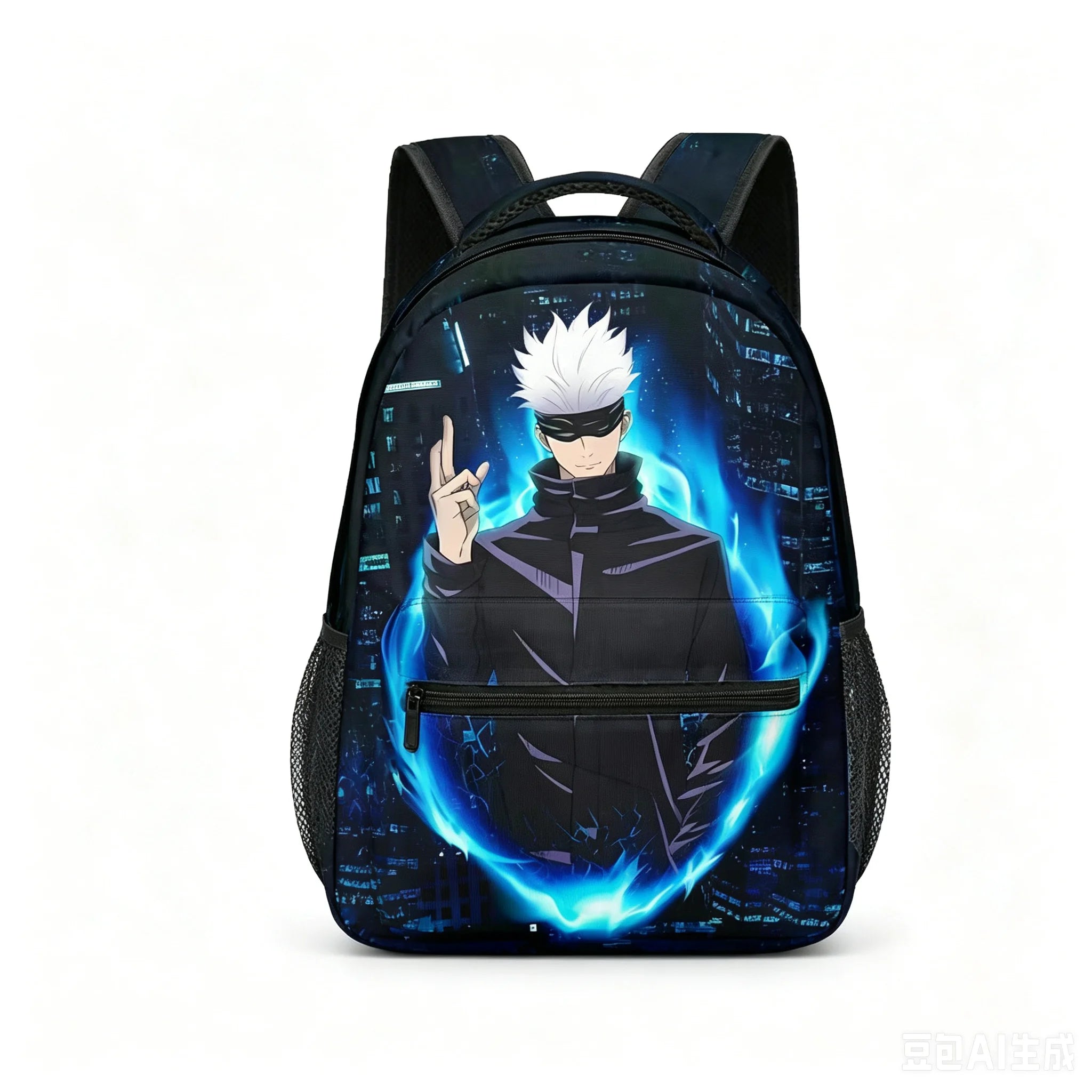 Jujutsu Kaisen Backpack 3-Piece Set | Bag, Pencil Case & Handbag Backpacks - The Eezee Shop