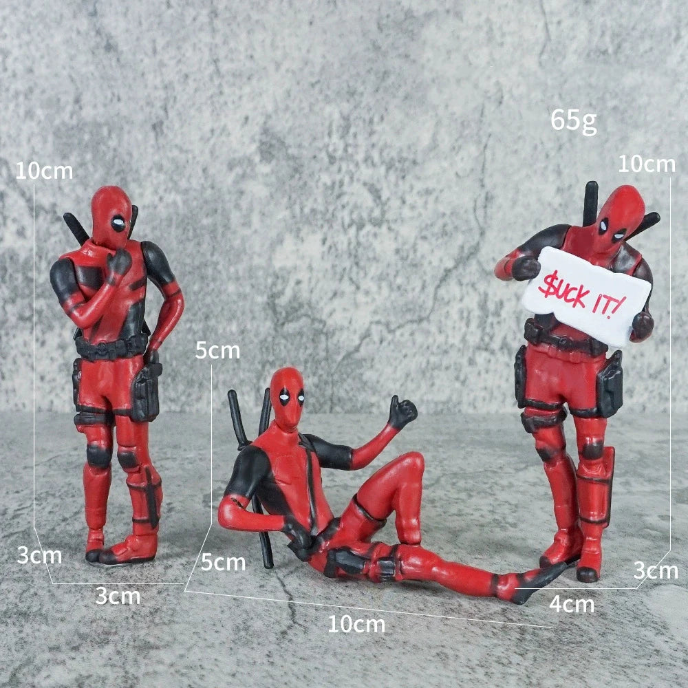Sitting Deadpool Car Figure | Mini Interior Pendant Decor Car Accessories - The Eezee Shop