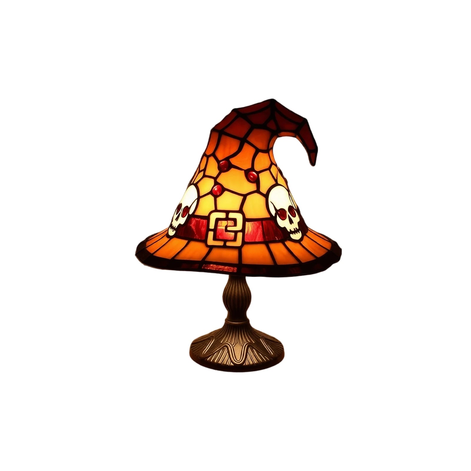 Resin Witch Hat Night Light | USB Gothic Desk Lamp Lamps & Night Lights - The Eezee Shop
