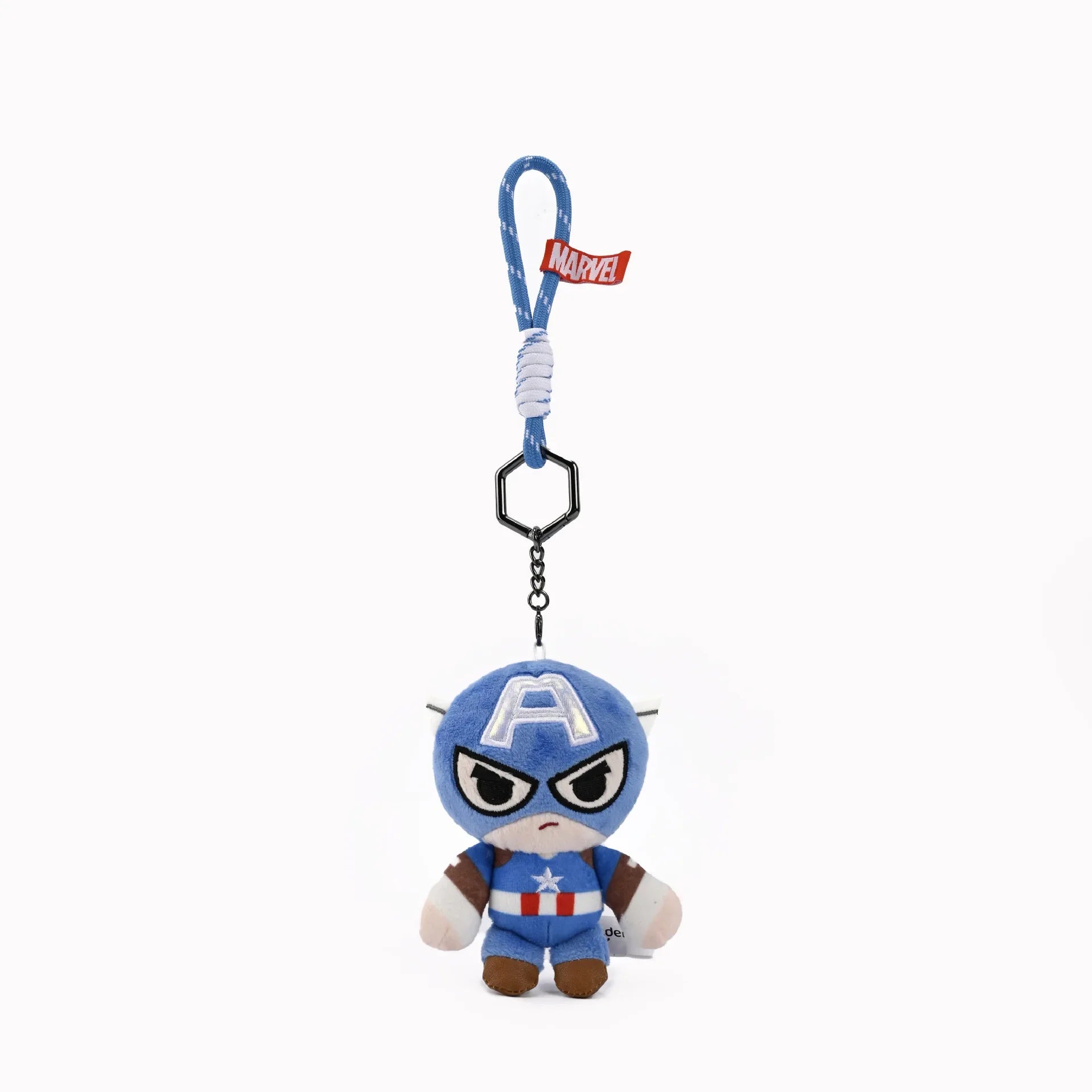 Superhero Plush Keychain | Spider-Man & Captain America Charm Keychains - The Eezee Shop