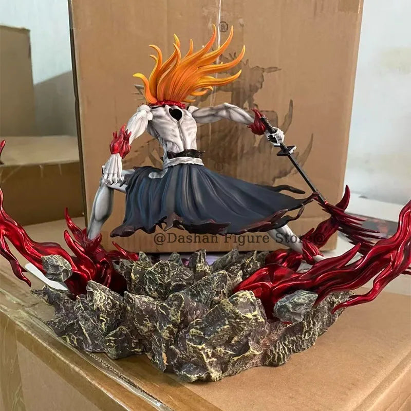 Hollow Ichigo 23cm Figure | Bleach Getsuga Tensho Statue Collectible Figures - The Eezee Shop