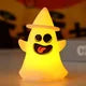 Mini Pumpkin Lantern Ghost Ornaments | Glowing Halloween Party Props Halloween Decorations - The Eezee Shop