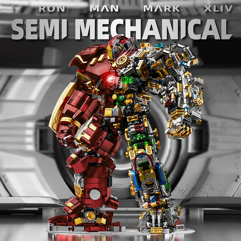 Marvel Iron Man Building Block Set | 2776-Piece Brick Model Building Block Sets - The Eezee Shop