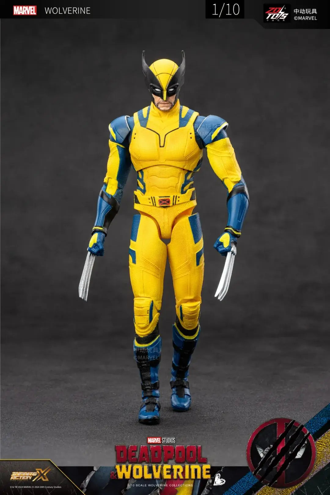 Deadpool & Wolverine 1/10 Figure Series | X-Men Collectible Collectible Figures - The Eezee Shop