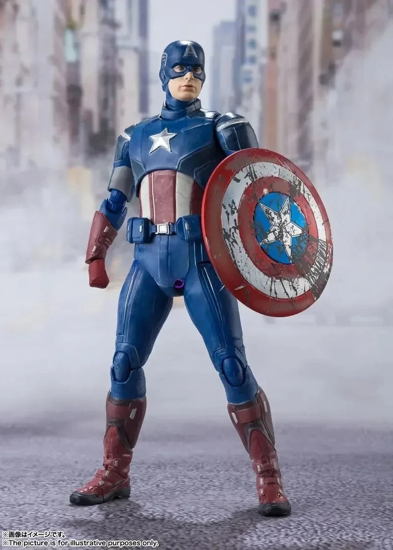Avengers Endgame Articulated Figure | Cap, Iron Man, Thor or Hulk Collectible Figures - The Eezee Shop