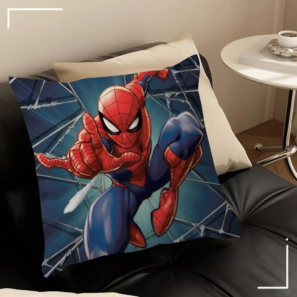 Spider-Man Cushion Cover | Classic Superhero Throw Pillow Case Throw Pillows - The Eezee Shop