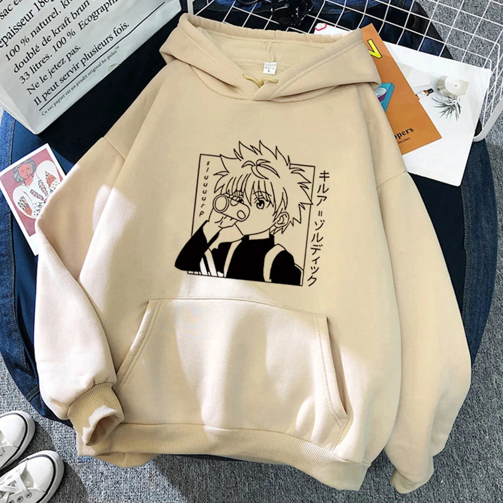 Kurapika Hoodie | Hunter x Hunter Fleece Manga Sweatshirt Hoodies & Sweatshirts - The Eezee Shop