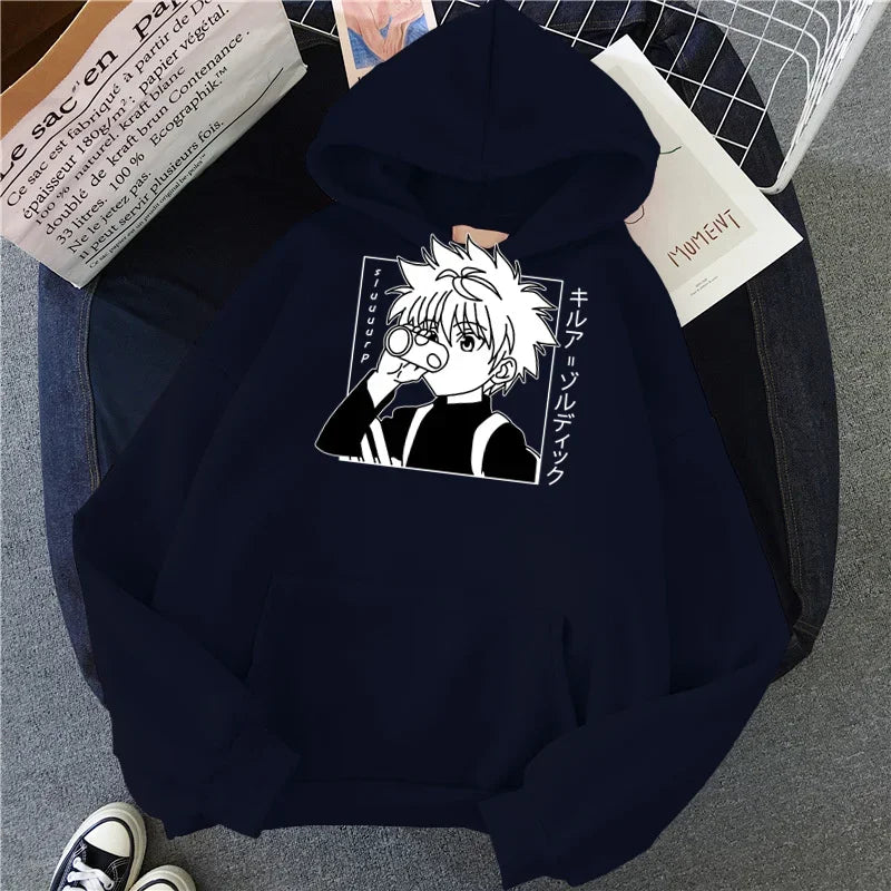 Kurapika Hoodie | Hunter x Hunter Fleece Manga Sweatshirt Hoodies & Sweatshirts - The Eezee Shop