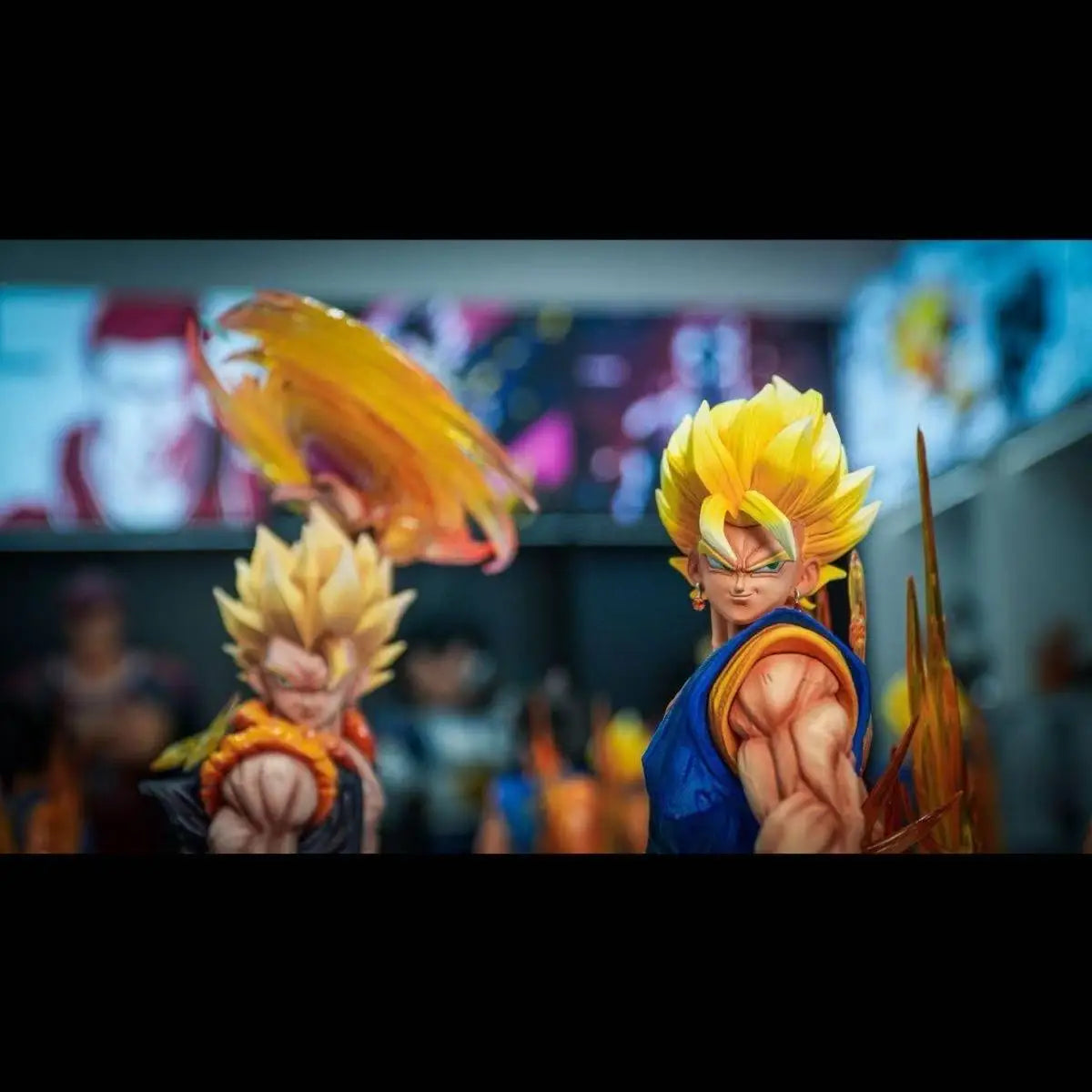 Vegito 40cm Statue | Dragon Ball Z 3-Head Super Saiyan Figure Collectible Figures - The Eezee Shop