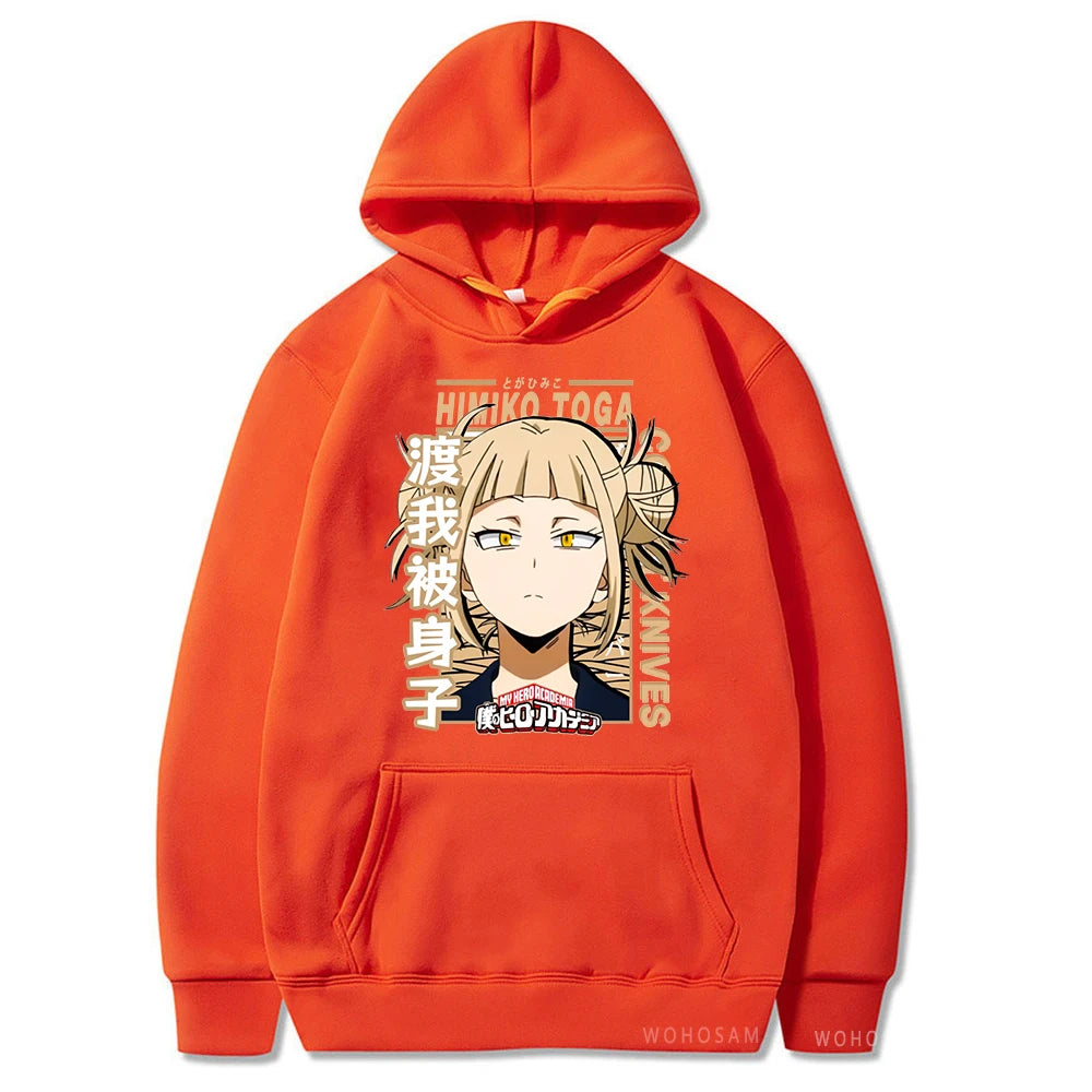 Himiko Toga Women's Hoodie | My Hero Academia Kawaii Pullover Hoodies & Sweatshirts - The Eezee Shop