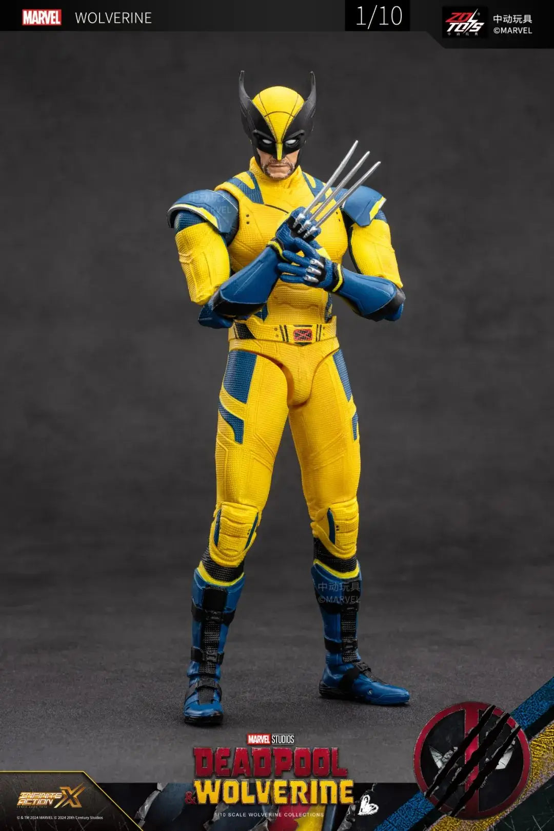 Deadpool & Wolverine 1/10 Figure Series | X-Men Collectible Collectible Figures - The Eezee Shop