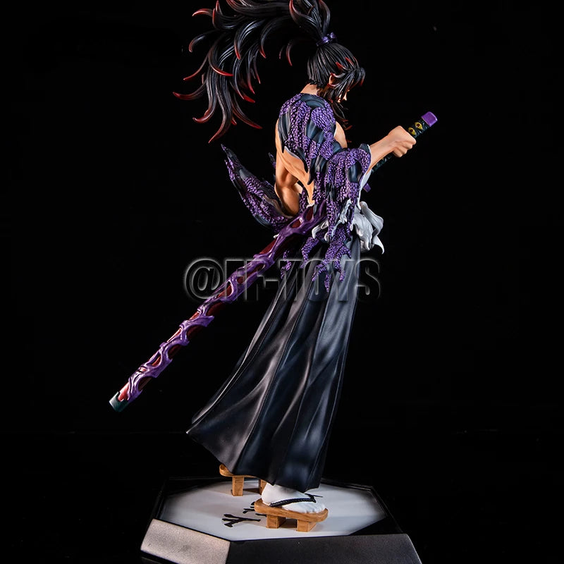 Kokushibo 32cm GK Statue | Demon Slayer Upper Moon Figure Collectible Figures - The Eezee Shop