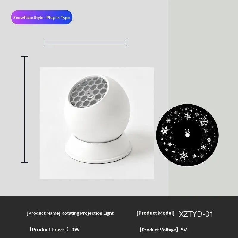 Halloween LED Projector Light | Pumpkin, Ghost & Star Patterns Halloween Lights - The Eezee Shop