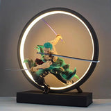 Zoro & Nezuko Plug-In Night Light | Dimmable Anime Lamp Lamps & Night Lights - The Eezee Shop