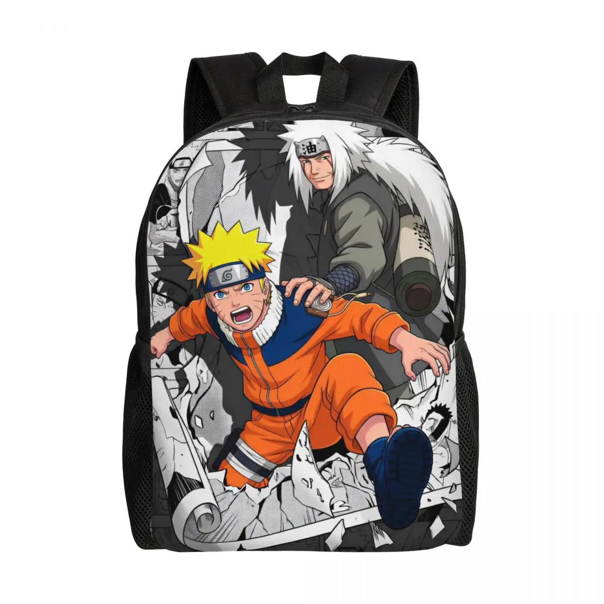 Sasuke Uchiha 3D Backpack | Naruto School & Travel Bookbag Backpacks - The Eezee Shop