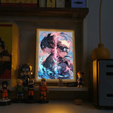 Naruto Light Painting LED Frame | Anime Night Light Wall Decor Lamps & Night Lights - The Eezee Shop