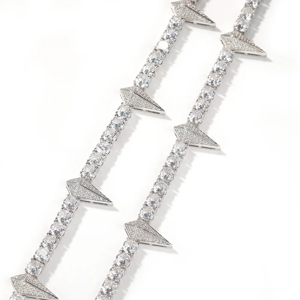 Black Panther Tennis Chain Necklace | Iced Out 5mm CZ Chain Jewelry - The Eezee Shop