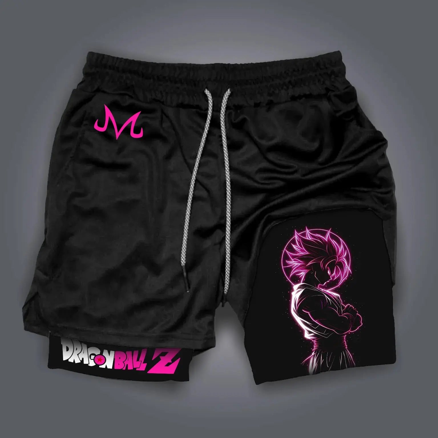 Dragon Ball Super Beach Shorts | Retro Y2K Quick-Dry Shorts Shorts - The Eezee Shop