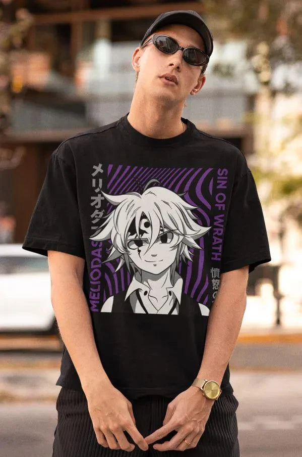 Unisex Escanor T-shirt, the seven deadly sins T-shirt, Nanatsu no Taizai, Anime Shirt Anime Tshirts - The Eezee Shop
