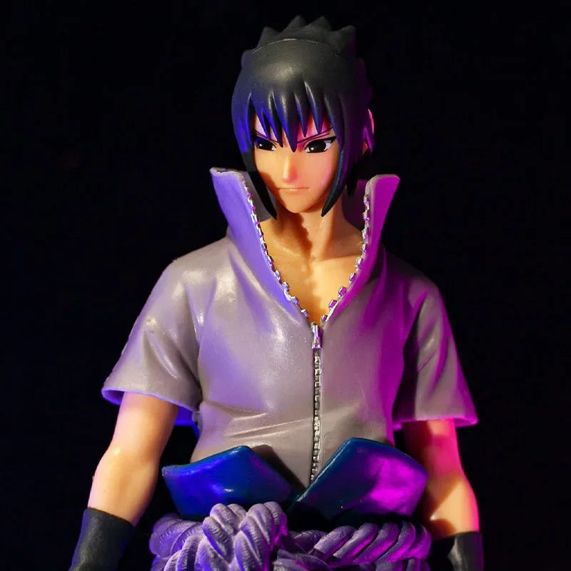 Naruto Shippuden Sasuke Uchiha PVC Action Figure 29cm Anime Collectible Statue Anime Figure - The Eezee Shop