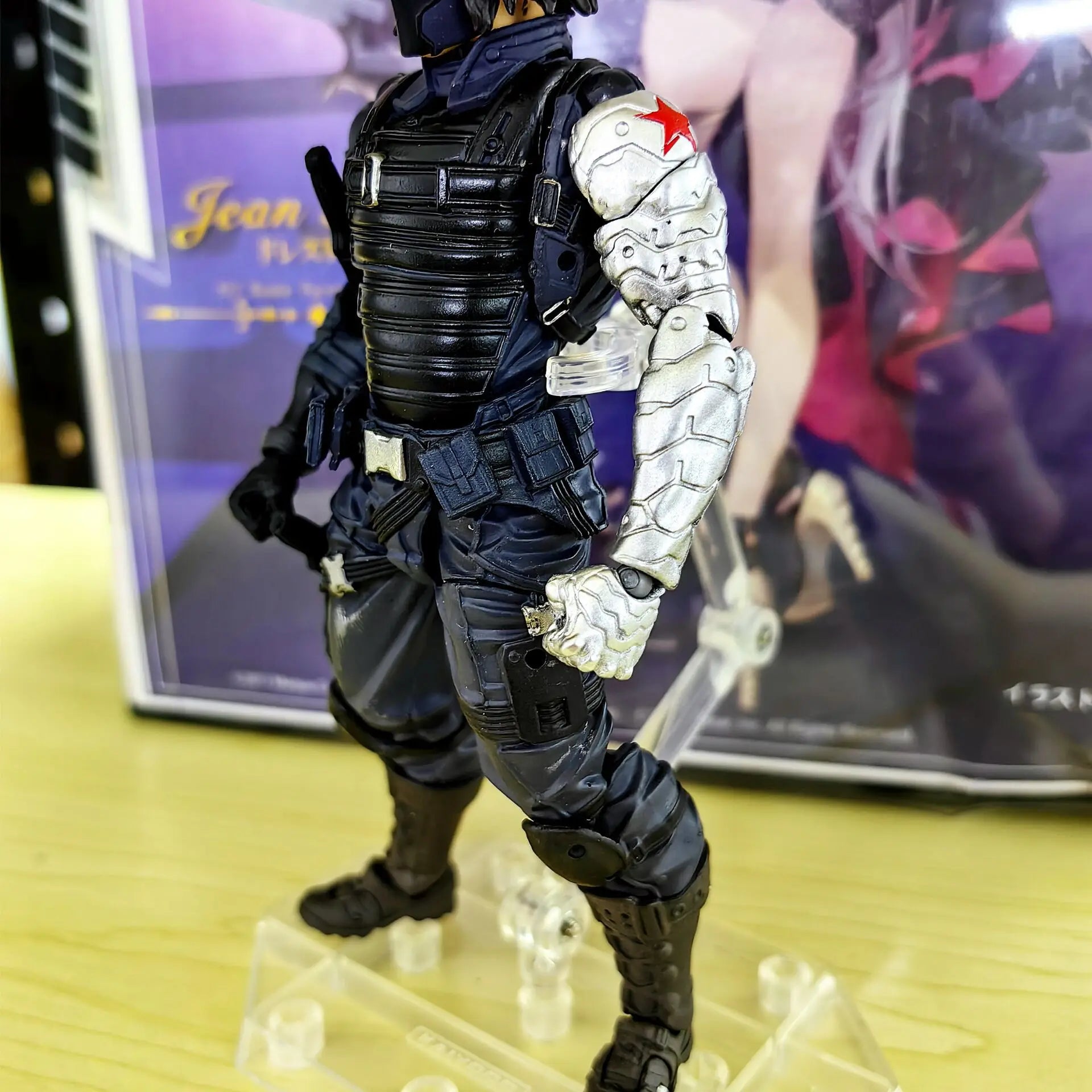 Moon Knight & Winter Soldier Articulated Mini Figure Set Collectible Figures - The Eezee Shop