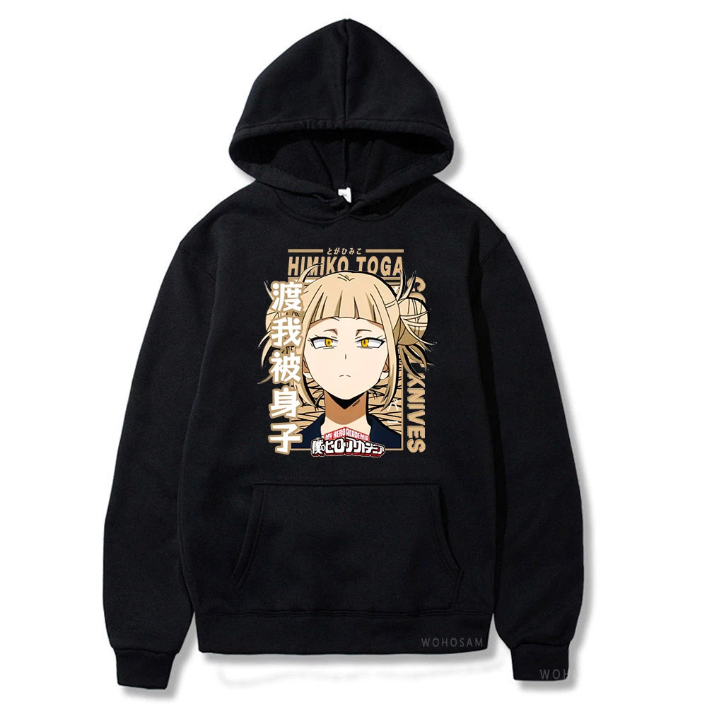 Himiko Toga Women's Hoodie | My Hero Academia Kawaii Pullover Hoodies & Sweatshirts - The Eezee Shop