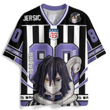 Demon Slayer Number Jersey | Oversized Unisex Anime Tee Graphic Tees - The Eezee Shop