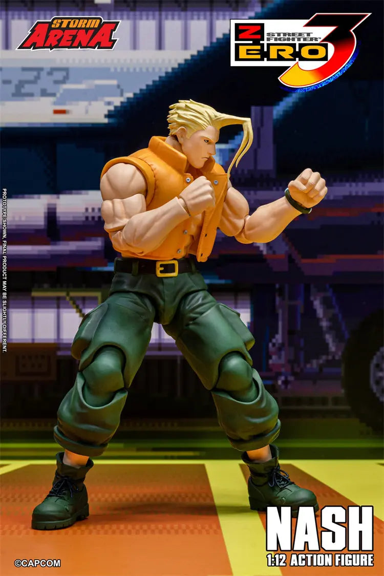 Street Fighter Nash & Charlie 1/12 Figure | 6" Collectible Collectible Figures - The Eezee Shop