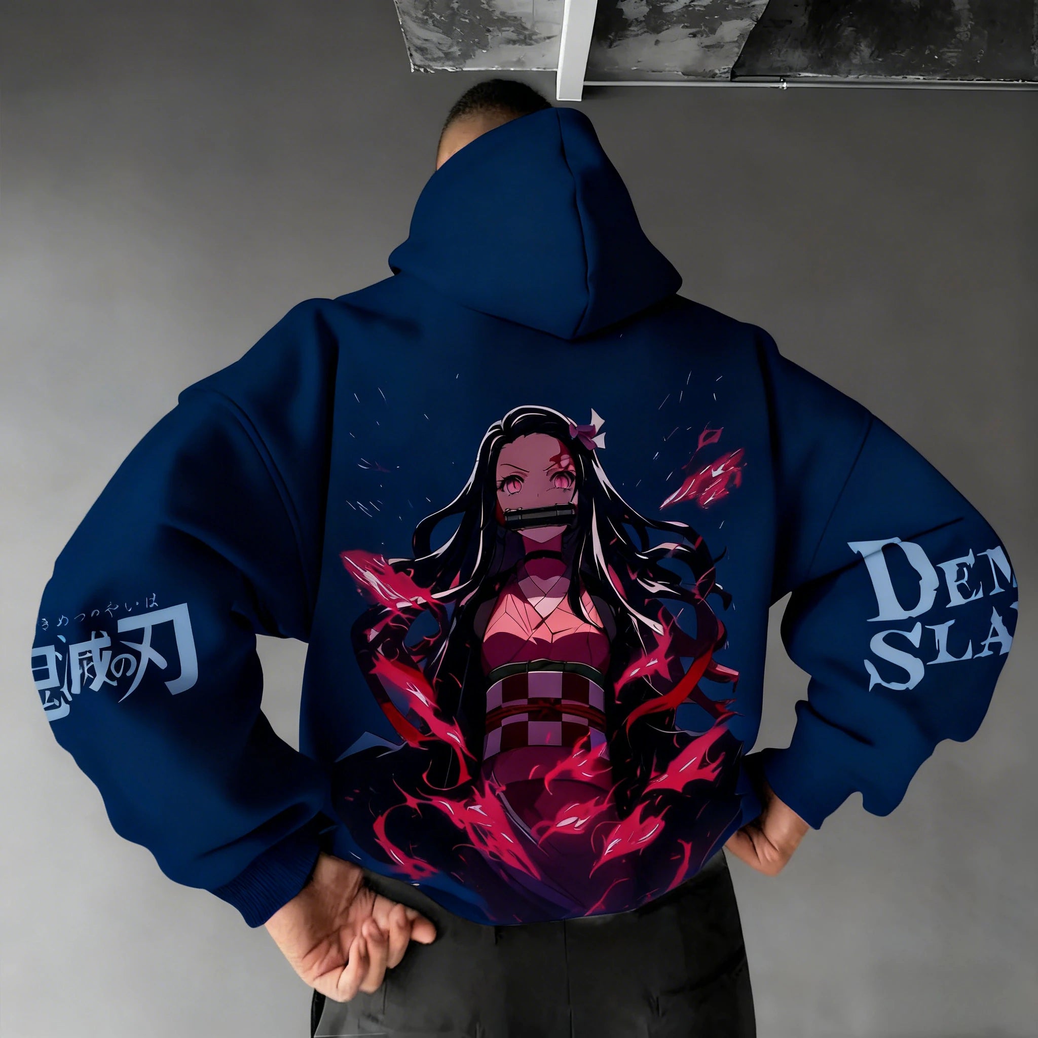 Nezuko Kamado Hoodie | Demon Slayer Parent-Child Sweatshirt Hoodies & Sweatshirts - The Eezee Shop