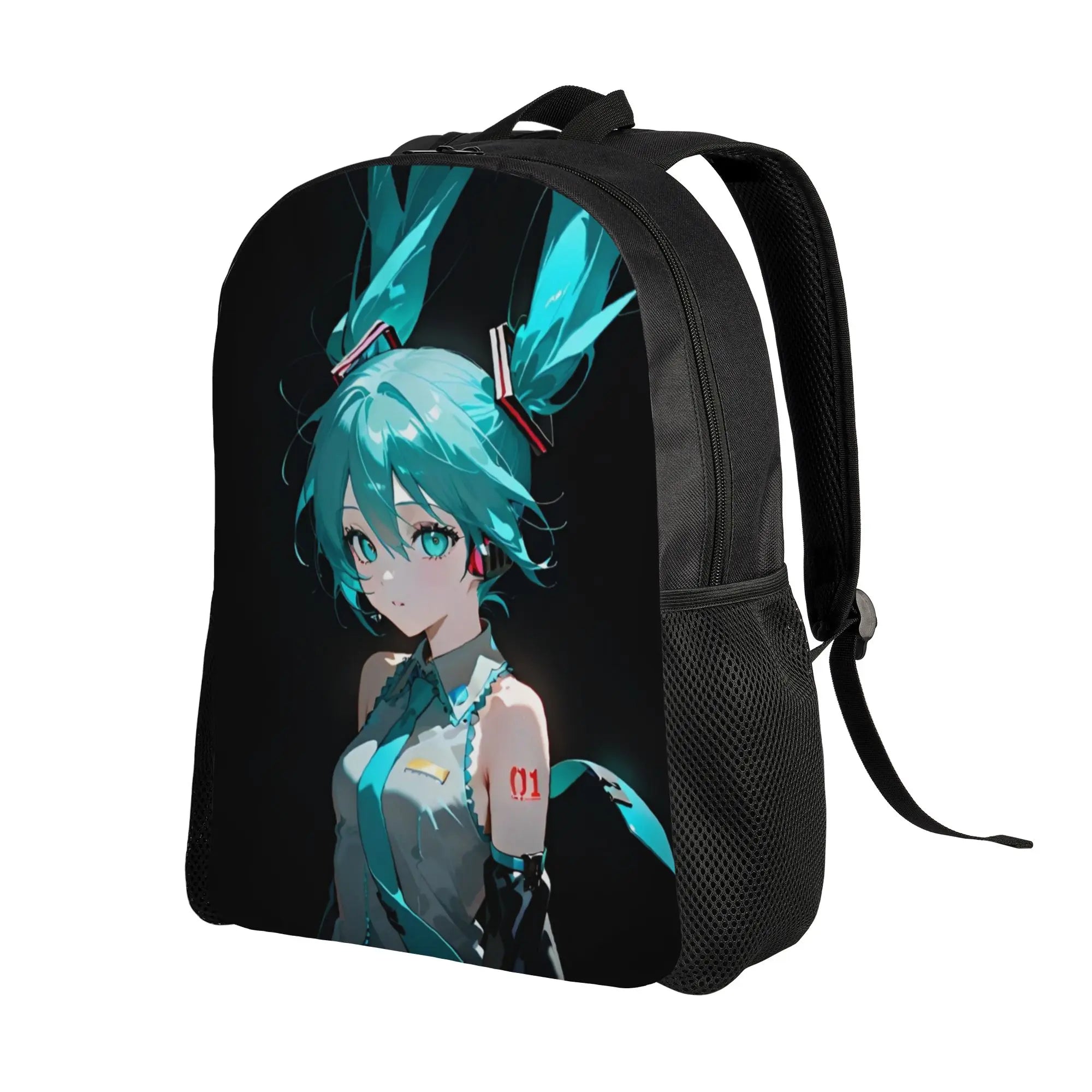 Hatsune Miku Laptop Backpack | Casual Daypack for School & Work Backpacks - The Eezee Shop