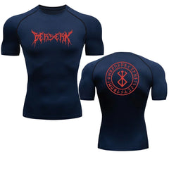 Anime Berserk Compression Tshirt Men Fitness Tight Long Sleeve Sport T Shirt Training Jogging Shirts Gym Sportswear Quick Dry Anime Tshirts - The Eezee Shop