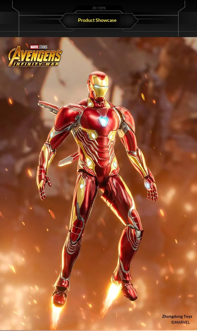 Iron Man MK50 36cm Light-Up Figure | Movable Collectible Collectible Figures - The Eezee Shop