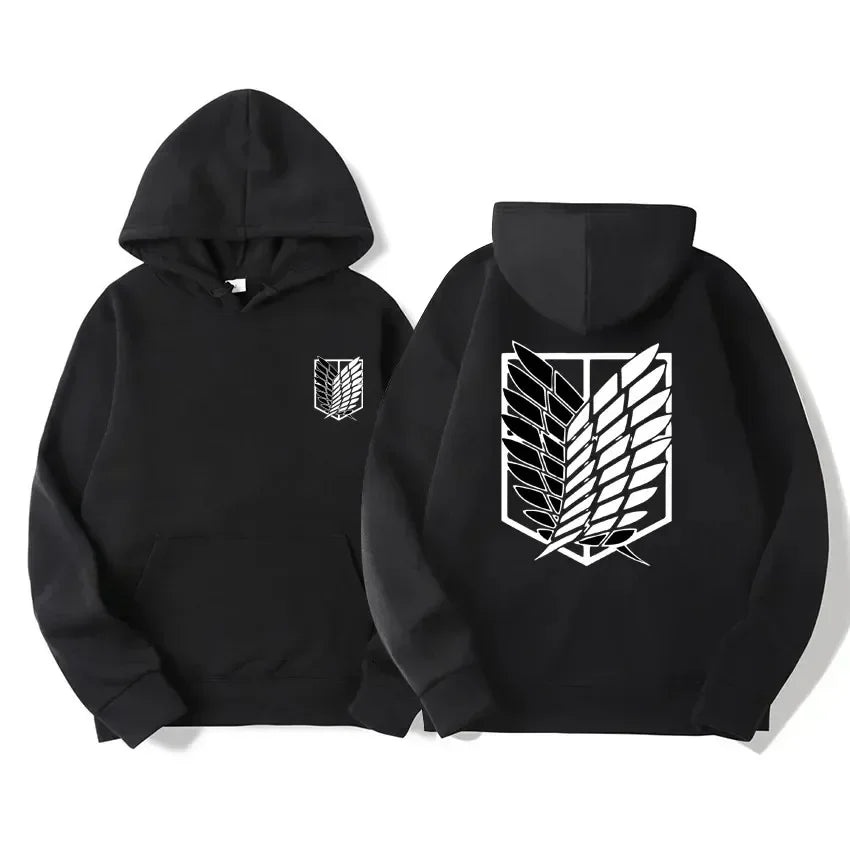 Attack on Titan Hooded Sweatshirts Sweaters Shingeki no Kyojin Clothing Sweaters Boys' Jackets for Boys and Girls Hoodies Series - The Eezee Shop