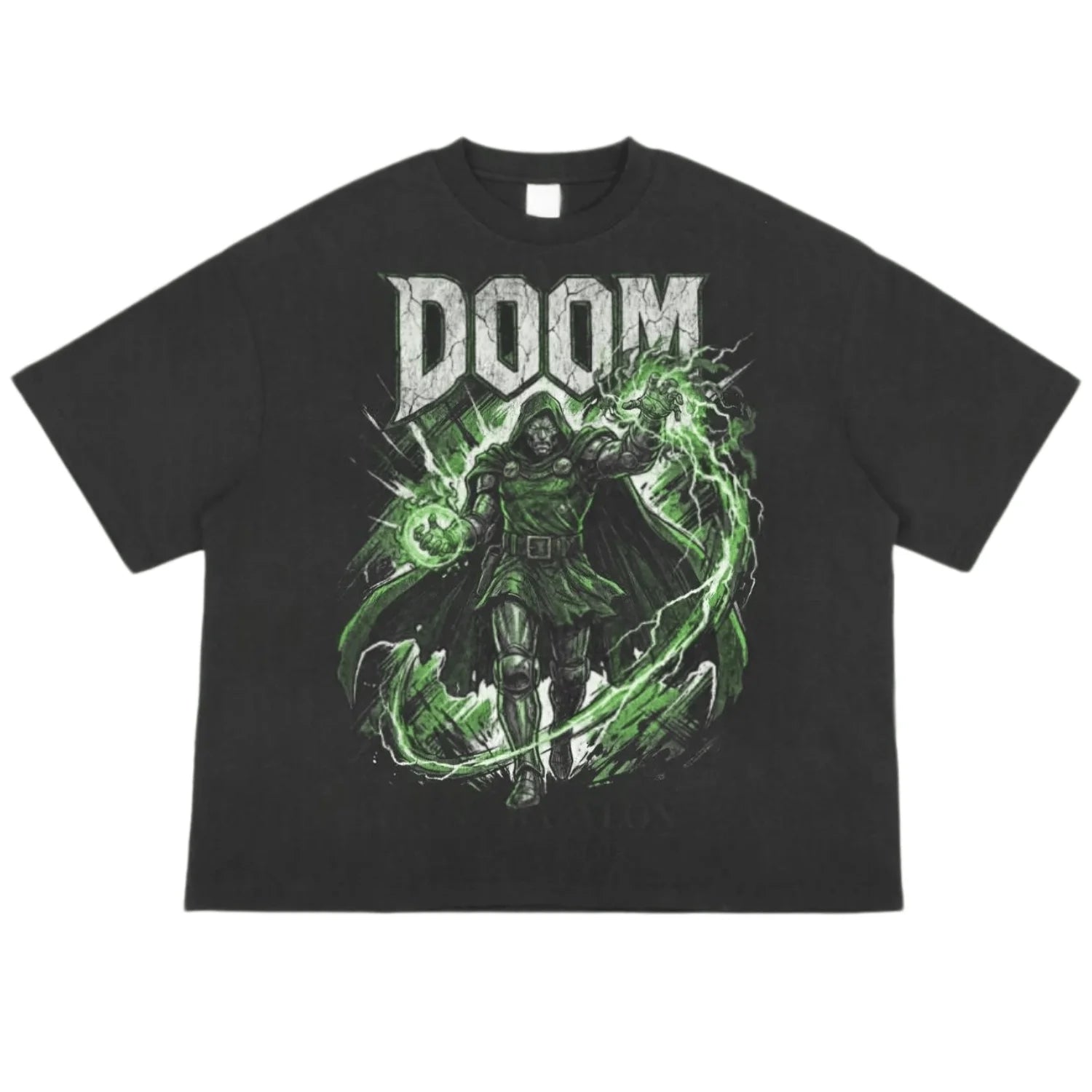 Doctor Doom Doomsday Oversized T-Shirt | Unisex Cotton Streetwear Graphic Tees - The Eezee Shop