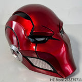 Red Hood Metallic Helmet | Deluxe Cosplay Prop with Eye Detail Cosplay Masks & Helmets - The Eezee Shop
