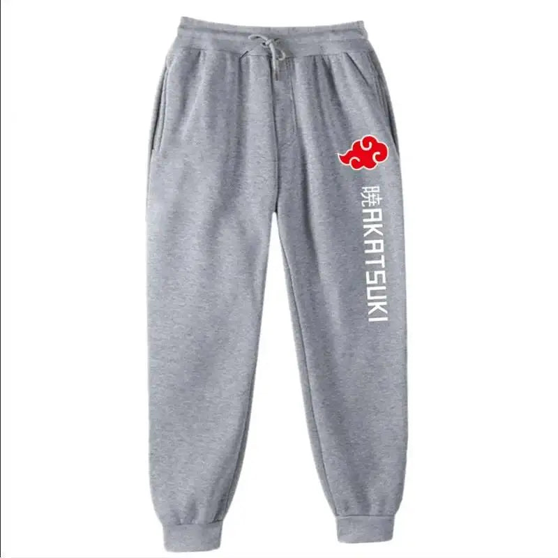 Akatsuki Fleece Jogging Pants | Naruto Hip Hop Sweatpants Joggers & Pants - The Eezee Shop